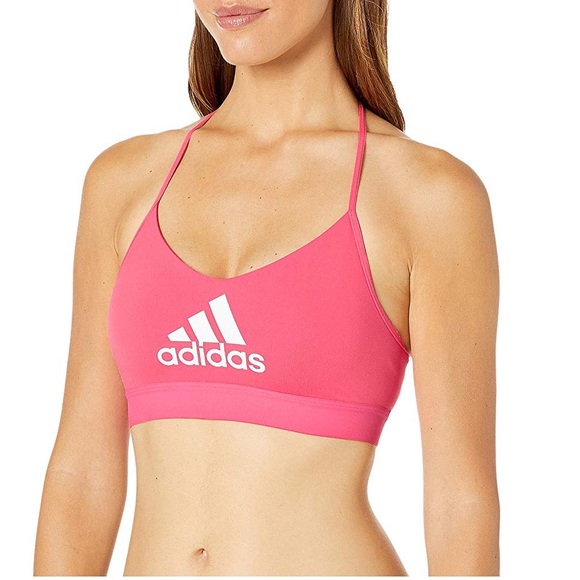 adidas Other - Adidas Pink Sports Bra Size Small